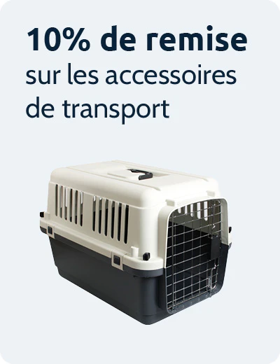10% de remise sur les accessoires de transport