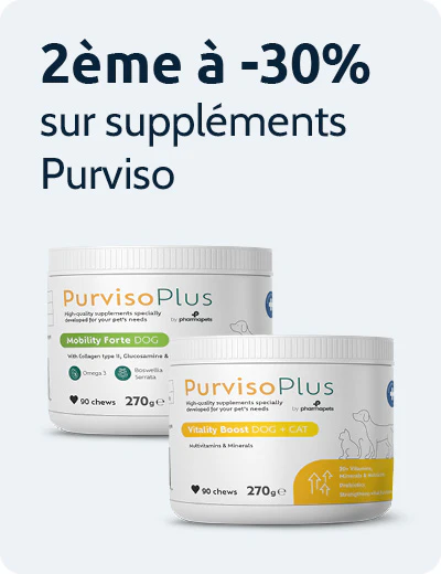 2ème à -30% sur les suppléments Purviso