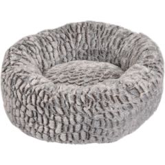 Panier Snoozzy Rond Gris/noir Dia. 50x18cm