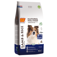 Bf Petfood Lam & Rijst Hondenvoer 12,5kg