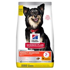 Hill's Science Plan Perfect Digestion Small & Mini Pour Chien Adulte Au Poulet 1,5kg