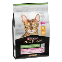 Pro Plan Delicate Digestion Adult Sterilised Croquettes pour Chat Poulet 3kg