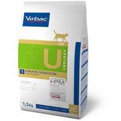 Virbac HPM Urology Struvite Dissolution U1 – pour chat 3kg