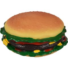 Jouet chien Vinyl Big Hamburger 15x15x6cm