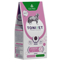 Tonivet Junior Medium pour Chien 12kg