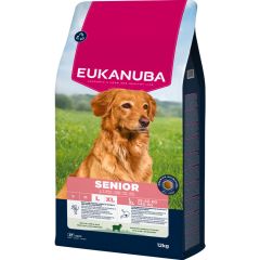 Eukanuba Senior Large Breed Croquettes pour Chien à l'Agneau et Riz 12kg