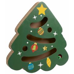 CHE Carton a gratter sapin noel 42cm