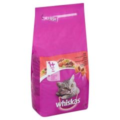 Whiskas Kat Onweerstaanbare Gevulde 1+ Jaar Droge Voeding Met Rund 1,9kg