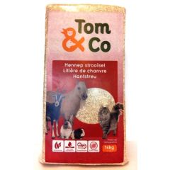 Tom&Co Litière de Chanvre 14kg