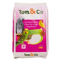Tom&Co Wit Schelpenzand  20kg