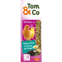 Tom&Co Sticks Canari Niger 2x55g