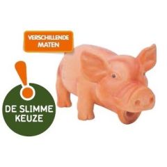 Tom&Co Hondenspeelgoed Latex Varken 15cm