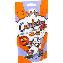 Catisfactions Mix Friandises pour Chat Au Poulet Au Canards 60g