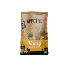 Appetite Adult Droog Hondenvoer met Kalkoen 3kg