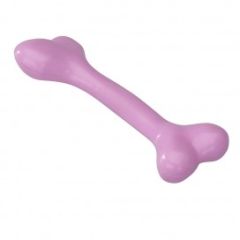 Ebi Rubber Bone Avec Goût Strawberry M - 17,75Cm Rose