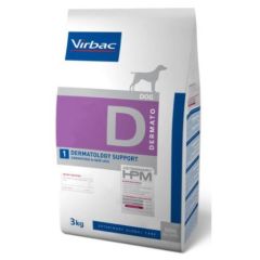 Virbac HPM Dermatology Support D1 pour chien 7kg