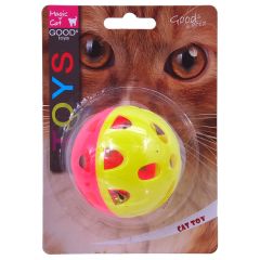 Magic Cat Balle Néon Jumbo Avec Cloche - 6cm