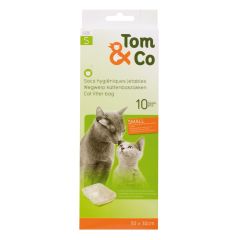 Tom&Co Sacs a Litiere Jetables pour Chat S 50x30cm 10pcs
