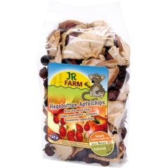 Jr Farm Eglantier+chips De Pommes Friandises Rongeurs 125g