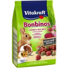 Vitakraft Bonbinos Luzerne Et Betterave Rouge Rongeurs