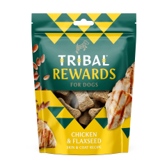 Tribal Friandises Poulet & Graines De Lin Pour Chien Adulte 125g