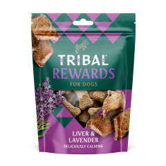 Tribal Rewards Foie & Lavande Friandises Pour Chien Adulte 125g