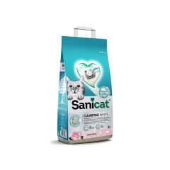 Sanicat litière agglomérante senteur pétale de rose 8L