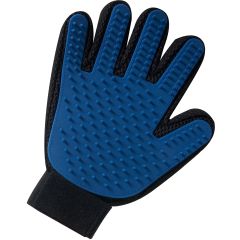 Gant De Toilettage Mandy Bleu/noir 24cm