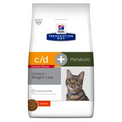 Hill's Prescription Diet Metabolic + Urinary Stress Kattenvoer Met Kip 1,5kg