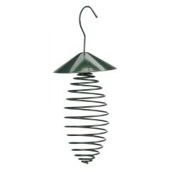 MANGEOIRE BOULE DE GRAISSE SPIRALE METAL 10X25CM