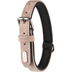 Collier Delu Taupe 38/48cm 25mm