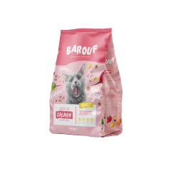 Barouf Adult Croquettes pour Chat Saumon & Ris 700g