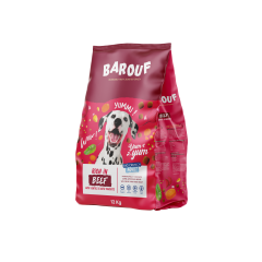 Barouf Big Crunch Adult Hondenvoer met Rund 12kg