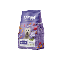 Barouf Little Crunch Sterilised Adult Croquettes Poulet 3kg