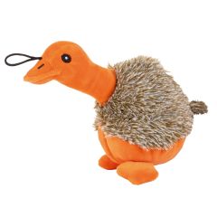 GOOD JOUET EN PELUCHE CANARD ORANGE 20x14x11cm
