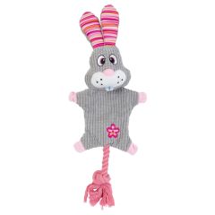 Good Jouet Peluche Corde Lapin 30,5x17x5cm