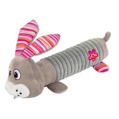 Good Jouet Peluche Lapin Long Gris 28x8,9cm