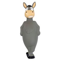 Good Latex Piepende Staande Ezel Hondenspeelgoed 32x12x8cm