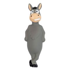 Good Latex Piepende Staande Ezel Hondenspeelgoed 21,5x7x5cm