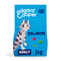 Edgard & Cooper Adult Croquettes pour Chat Saumon 2kg