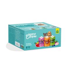 Edgard & Cooper Adult Natvoer voor Hond Multipack 6x400g