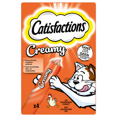 Catisfactions Creamy Kattensnack met Kip 40g