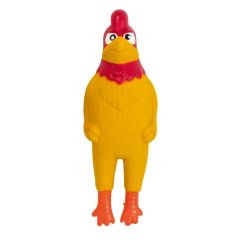 Good Hondenspeelgoed Latex Piepende Haan 14,5x5x4cm