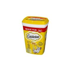 Catisfactions Tub Kattensnack met Kaas 350g