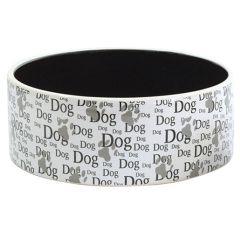 Dog Fantasy Gamelle En Céramique - Motif Dog - 20x7.5cm