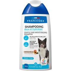 Francodex Shampooing Doux et Hydratant pour Chiens 250ml