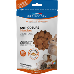 Francodex Anti-Odeurs Friandises pour Rongeurs et Lapins 50g