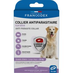 Francodex Collier Antiparasitaire en Icardine pour Grand Chien
