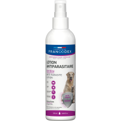 Francodex Lotion Antiparasitaire en Icaridine pour Chiens et Chats 250ml