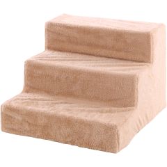 Flamingo Marchepied pour Chien Easy step Beige 41x43x30cm